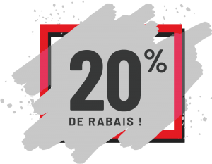 20% de rabais